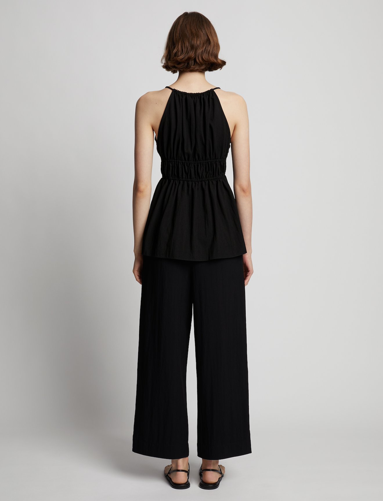Drapey Suiting Ruched Top #3