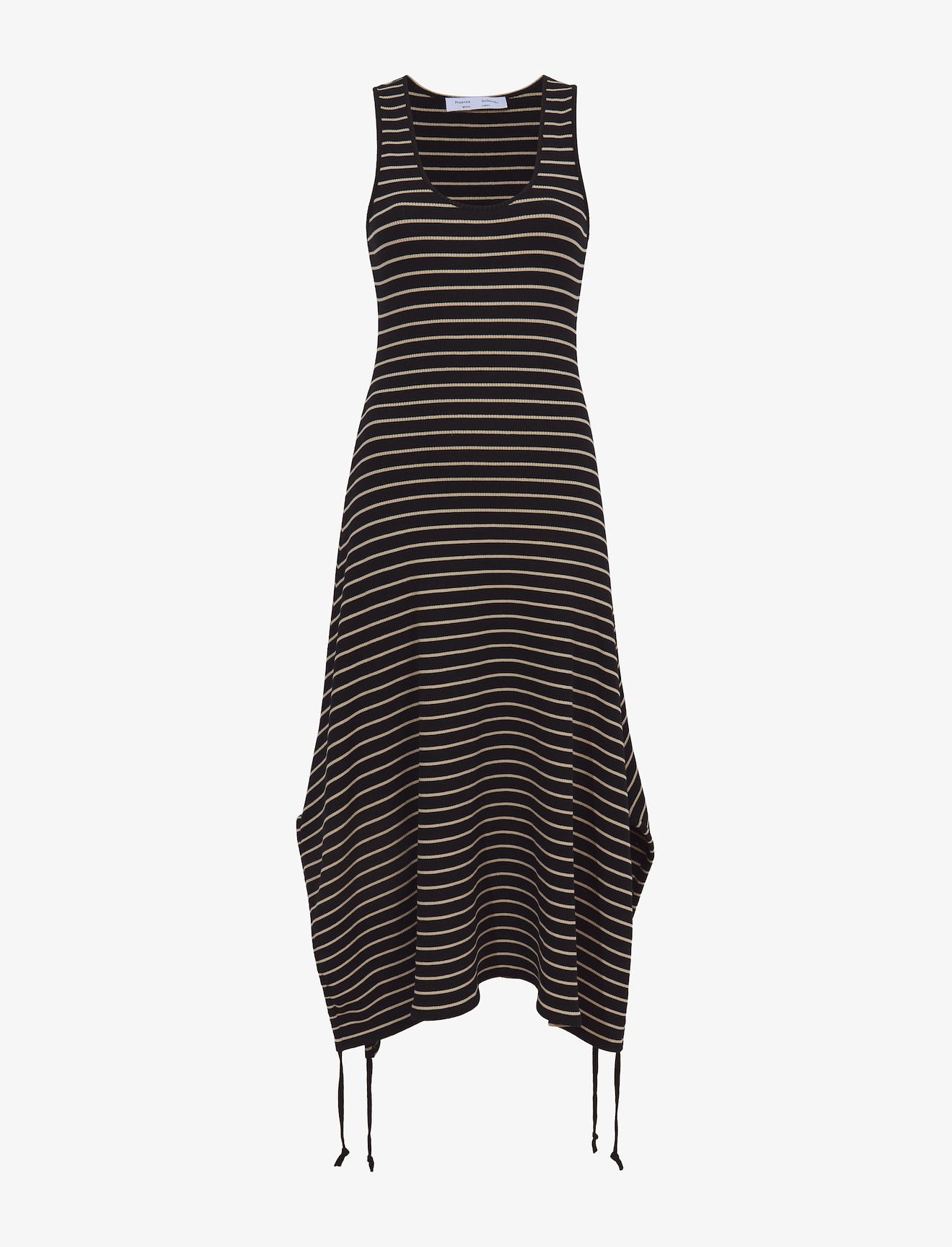 Stripe Rib Sleeveless Dress #4