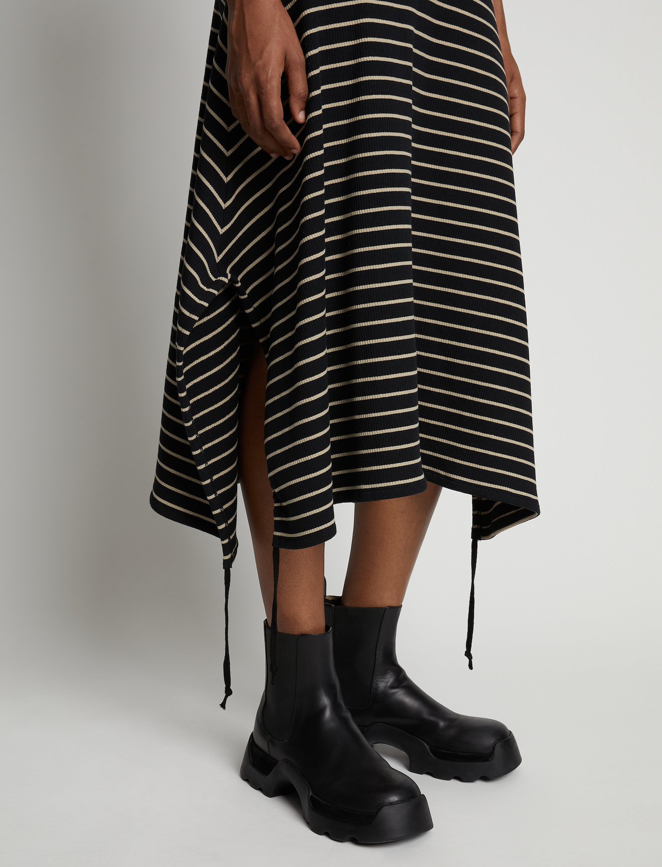 Stripe Rib Sleeveless Dress #5