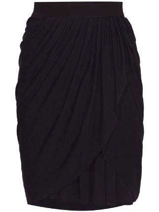 Pleated jersey hotsell mini skirt