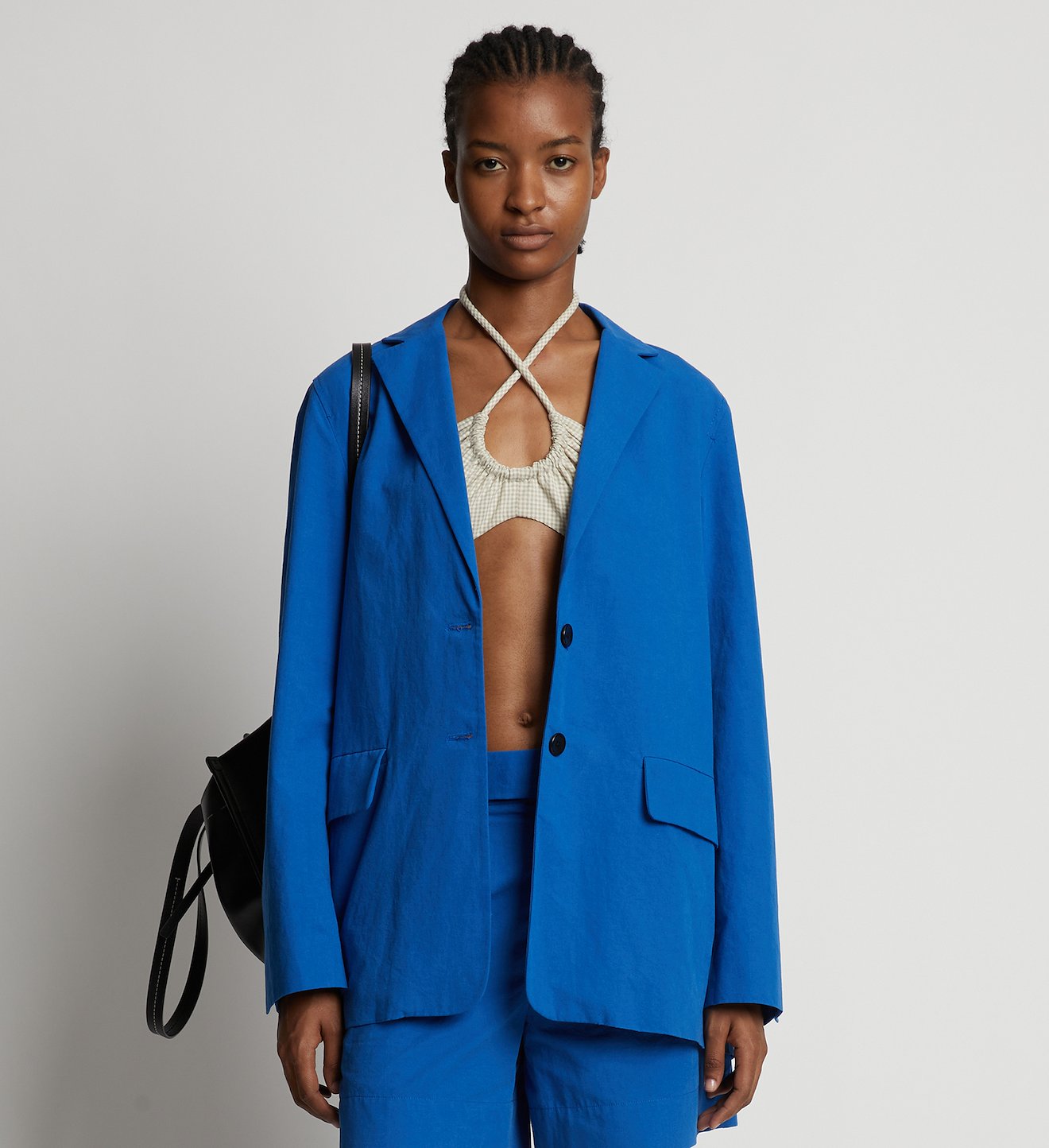 Cotton Linen Blazer