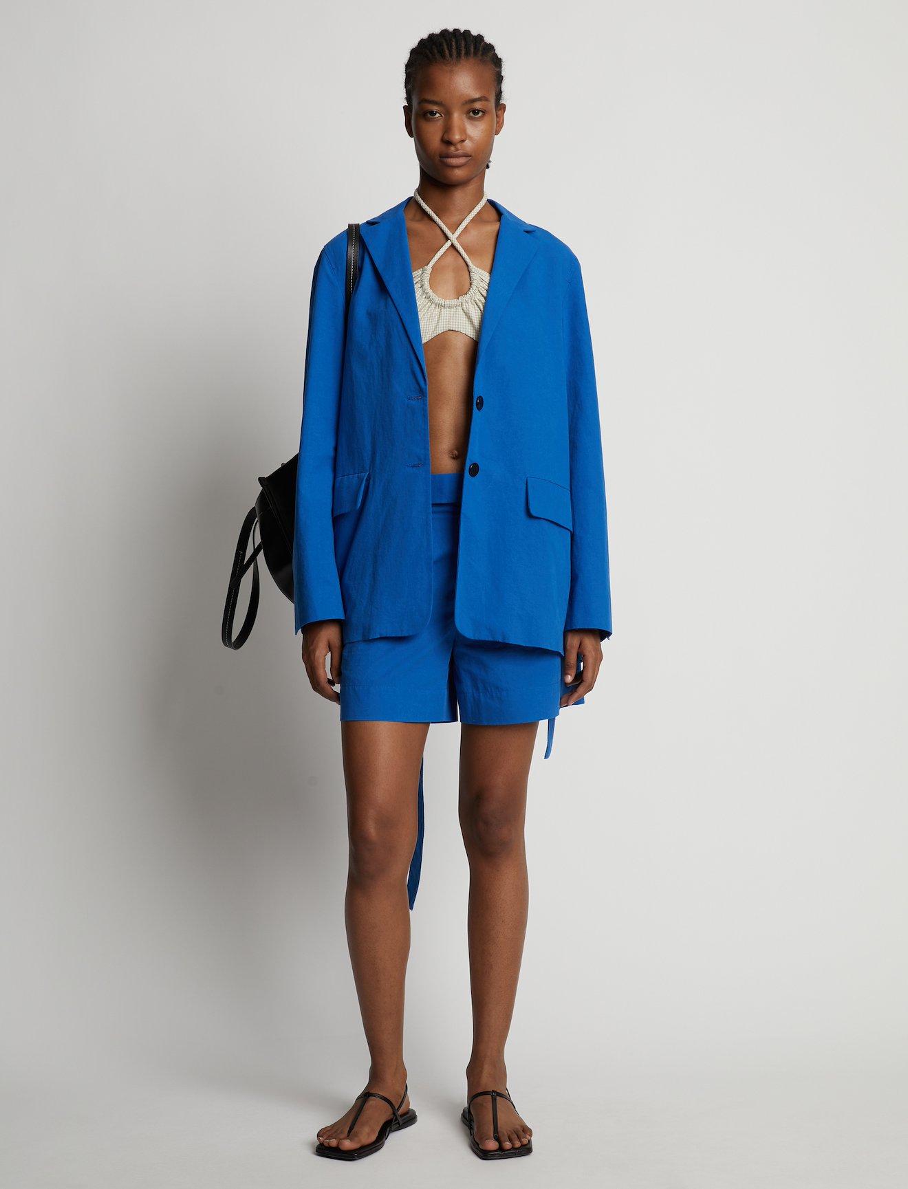 Cotton Linen Blazer #1