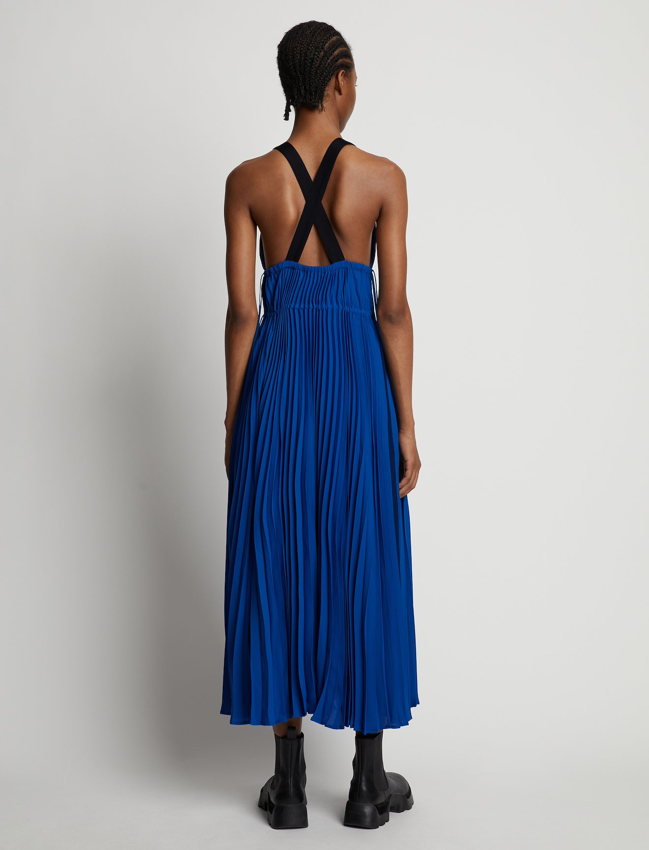 Broomstick Pleated Tank Dress #2