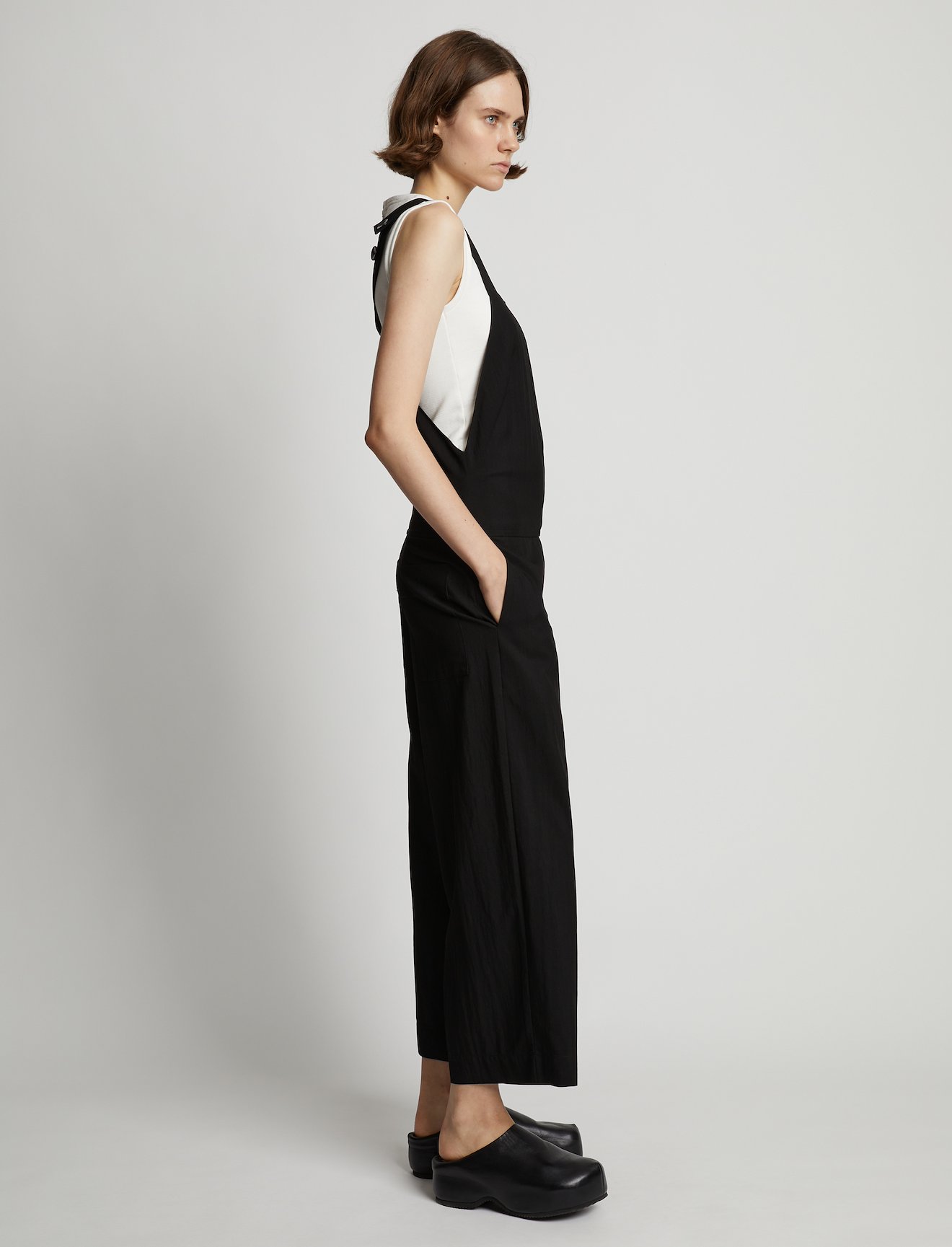 Drapey Suiting Wide Leg Jumpsuit #1