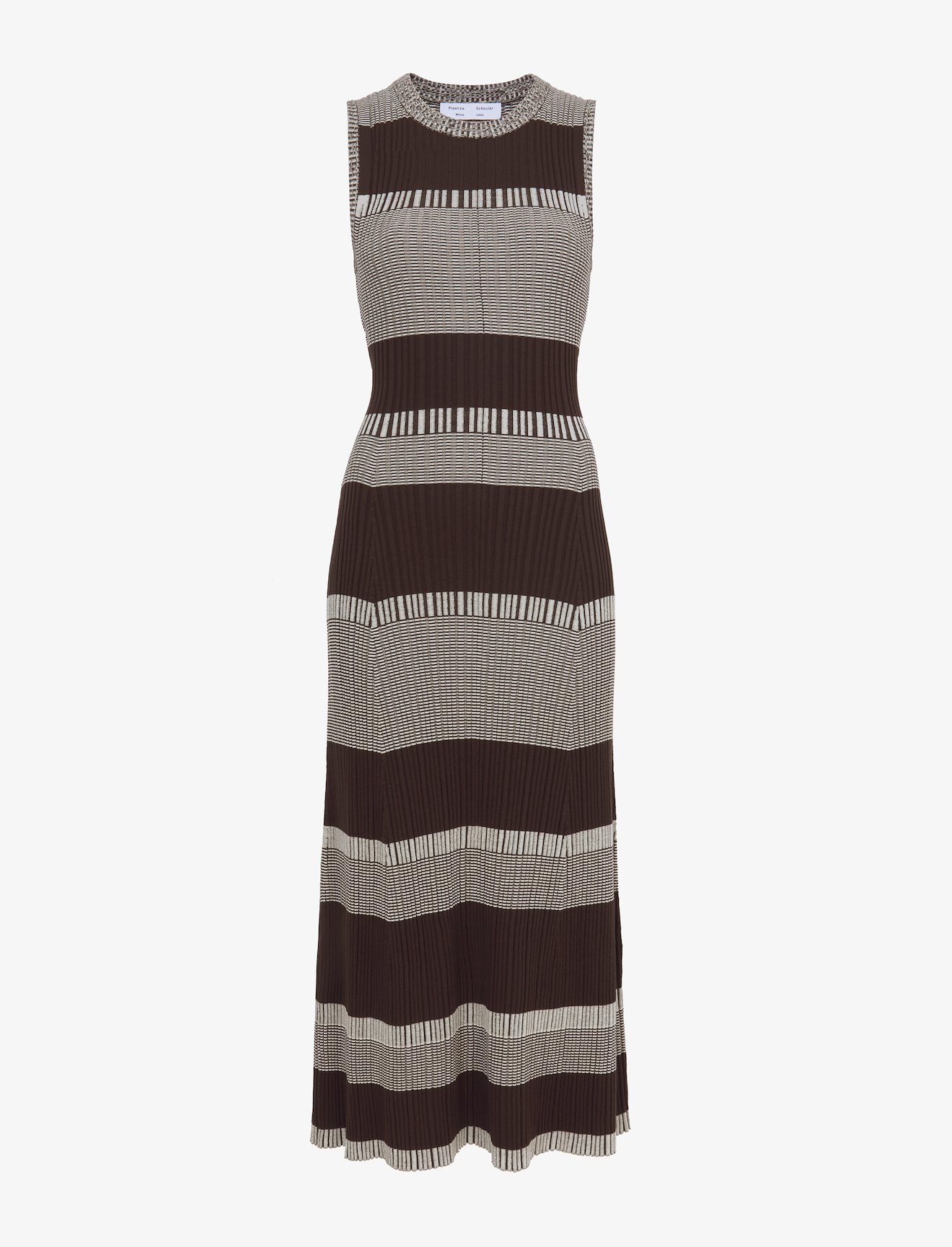 Mini Stripe Sleeveless Knit Dress #4