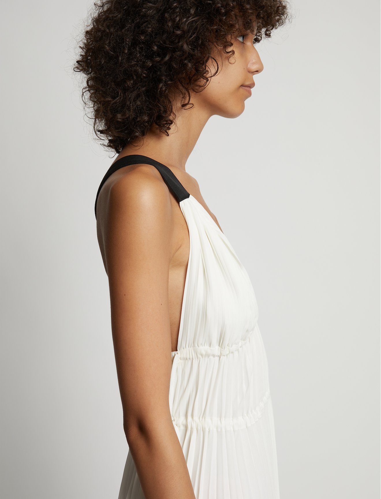 Broomstick Pleated Tank Dress #3