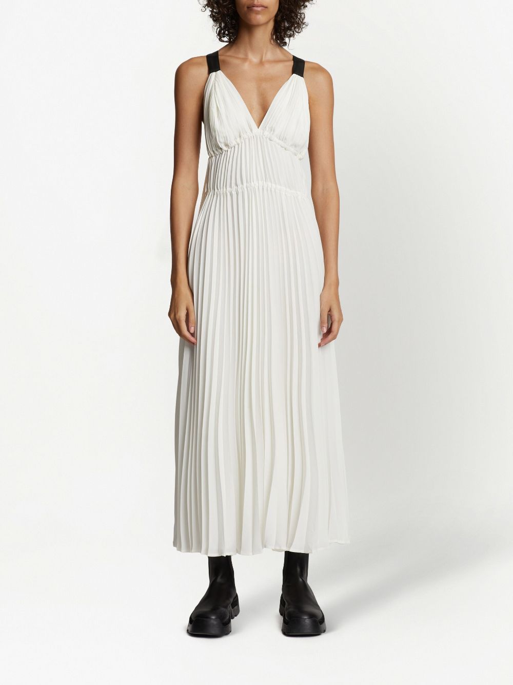 Proenza Schouler White Label Broomstick pleated tank dress