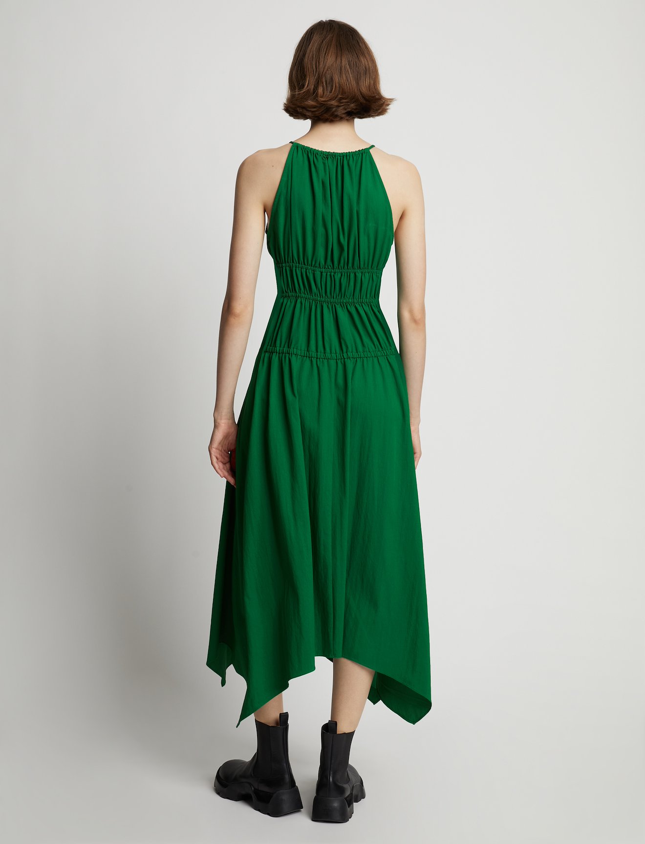 Drapey Suiting Ruched Dress #2