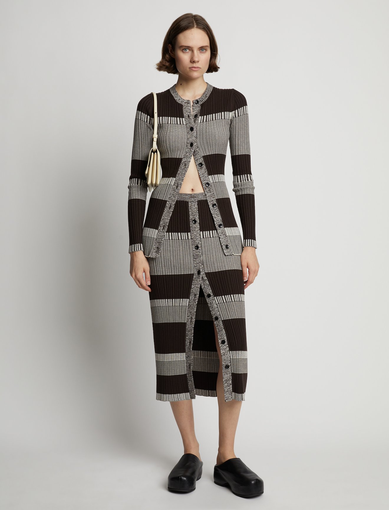 Mini Stripe Cardigan #1