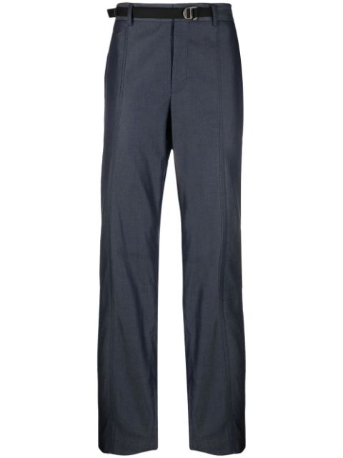 Ferragamo belted straight-leg trousers