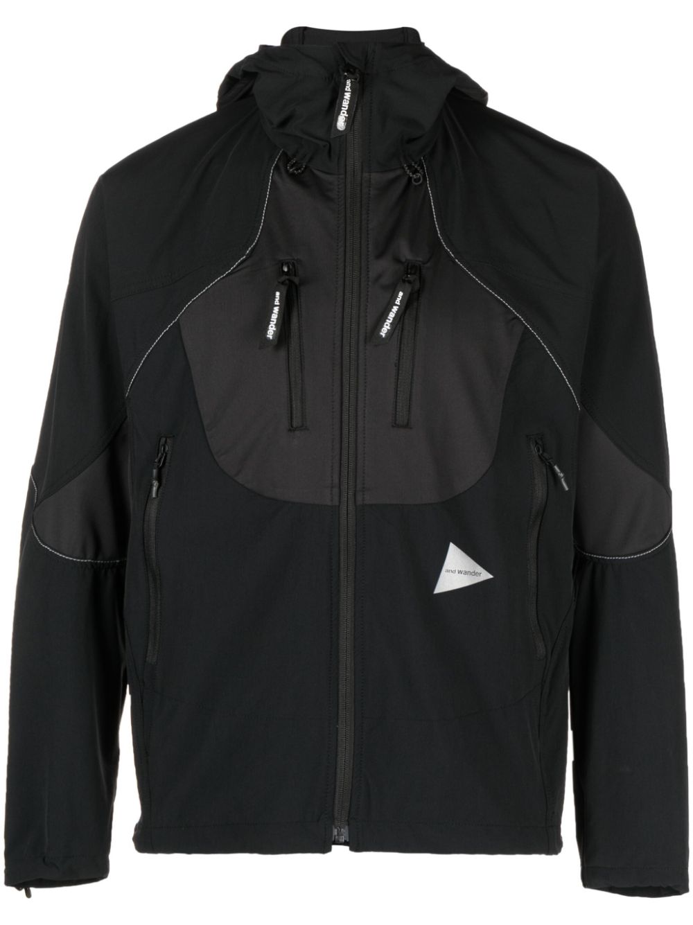 And Wander Trek zip-up Hooded Jacket - Farfetch