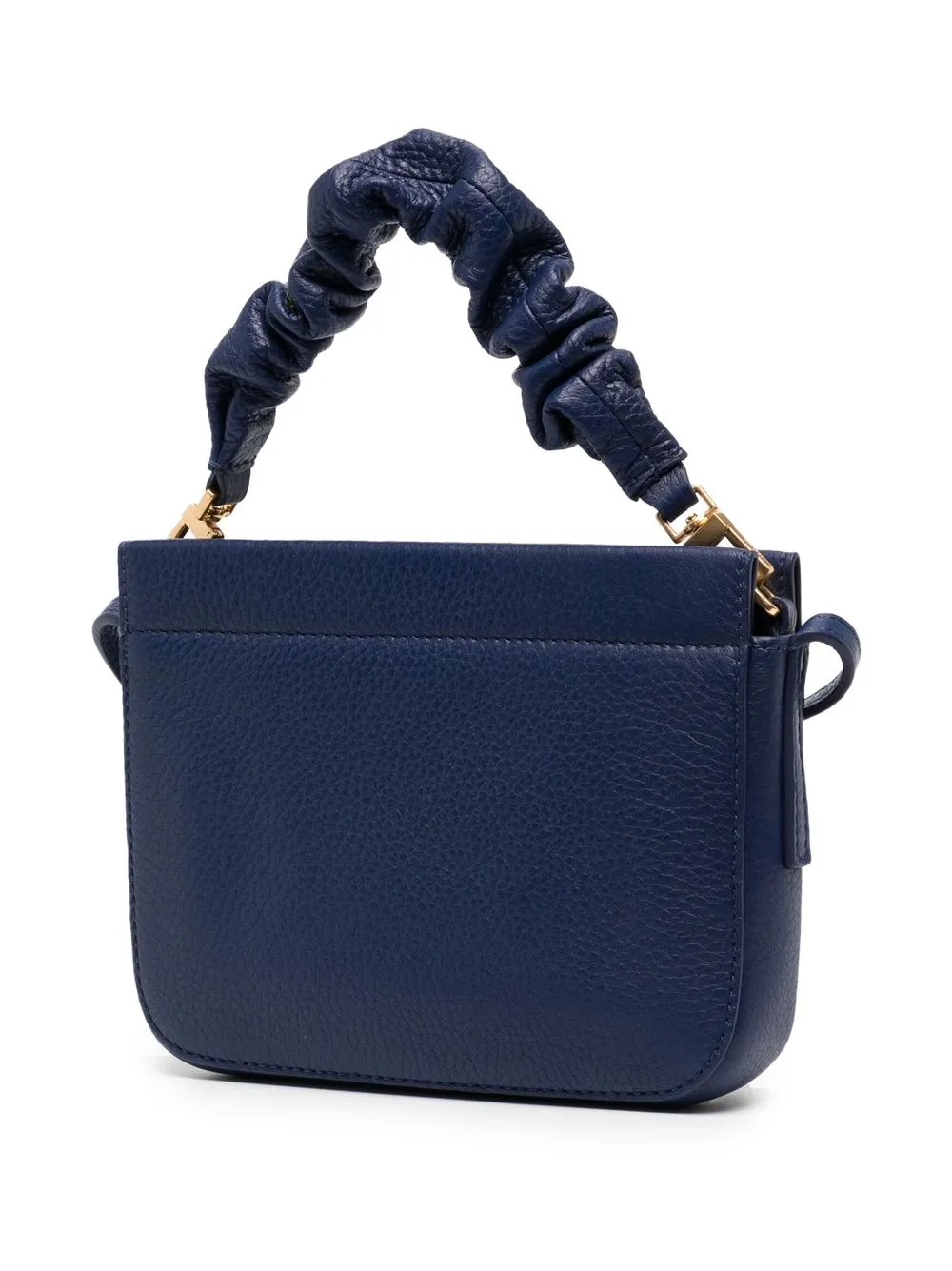  Yu Mei Bolso Mini Con Logo En Relieve - Azul 