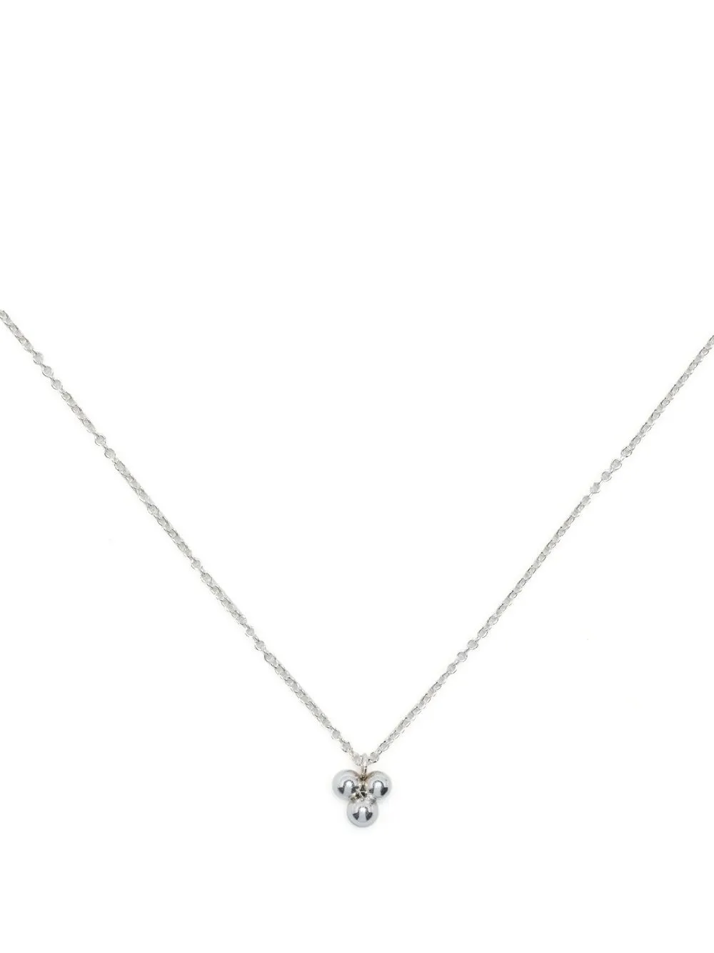 

Petite Grand Cluster pendant necklace - Silver