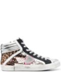 Philippe Model Paris PRSC sequin sneakers - Grey