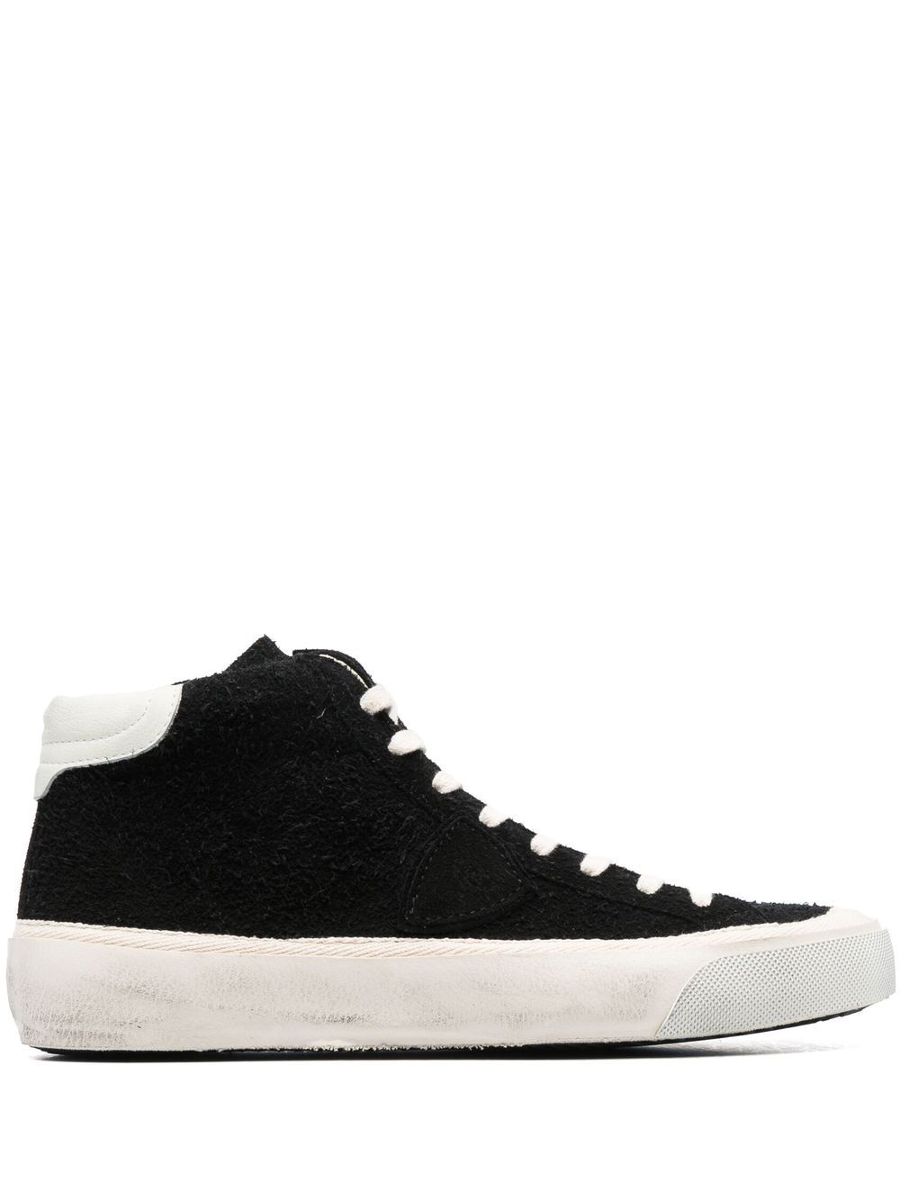 Philippe Model Paris Plaisir high-top sneakers - Black