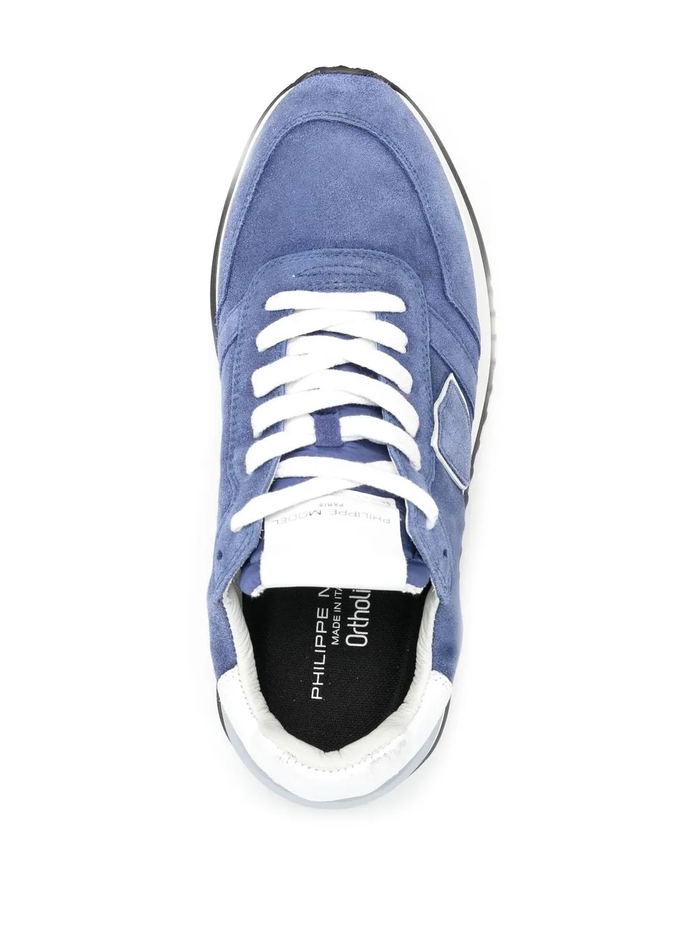 Philippe Model Tropez 2.1 Suede Sneakers In Blue