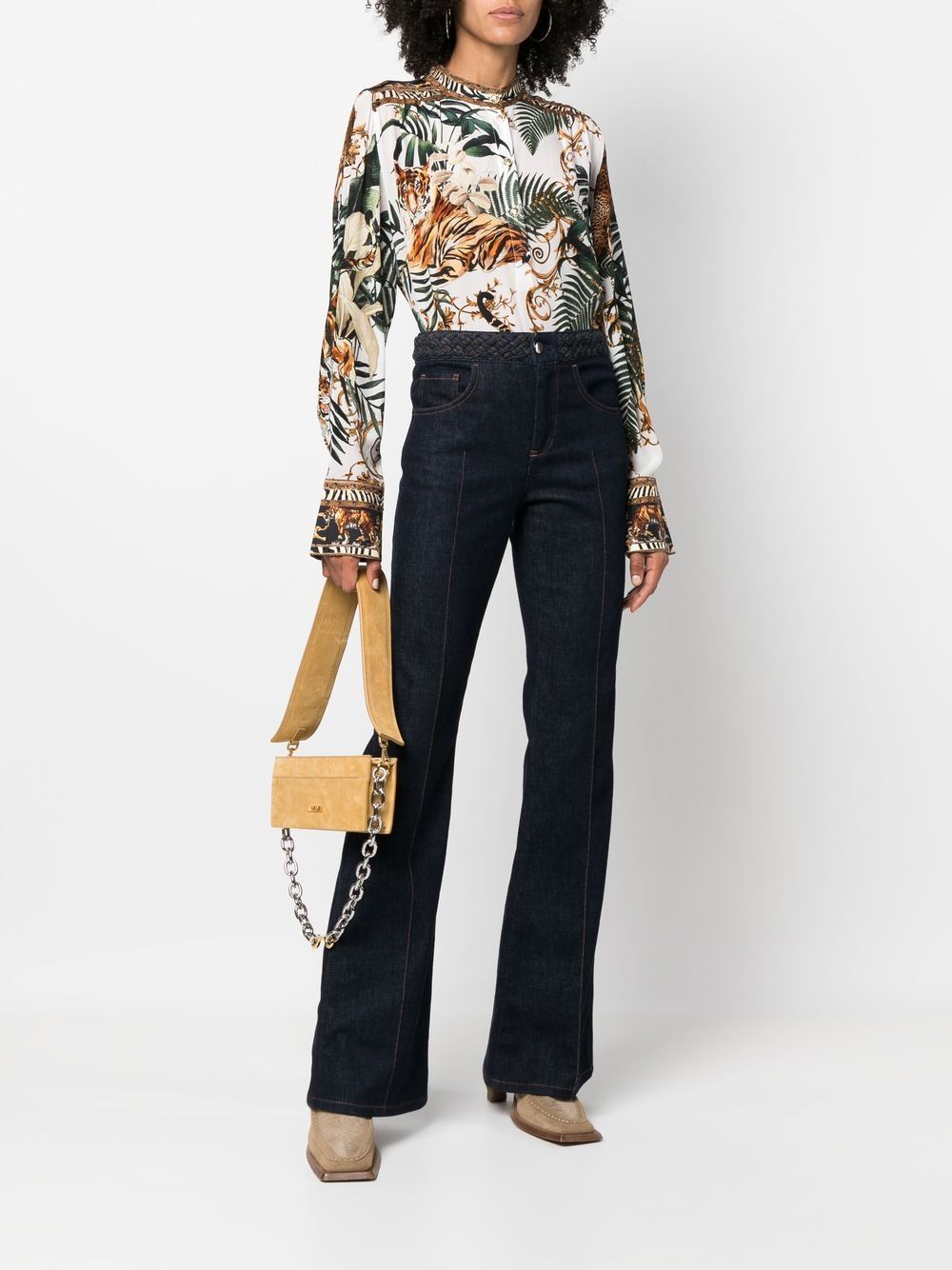 Camilla Tiger Trap Blouse - Farfetch