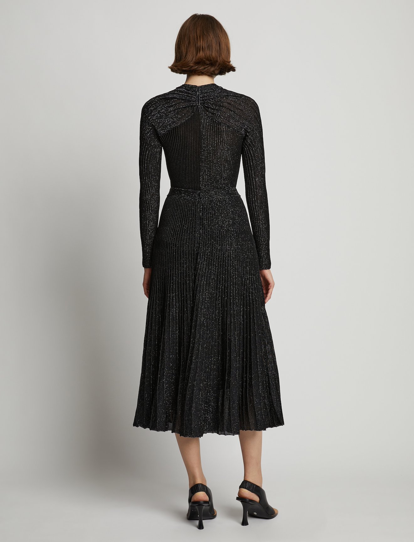 Metallic Rib Knit Skirt #2