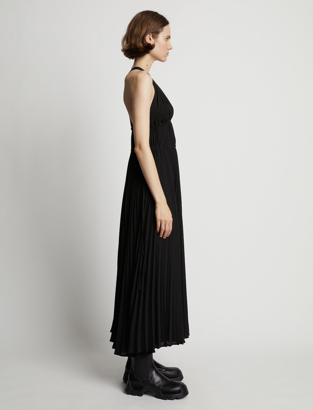 Broomstick Pleated Tank Dress #1