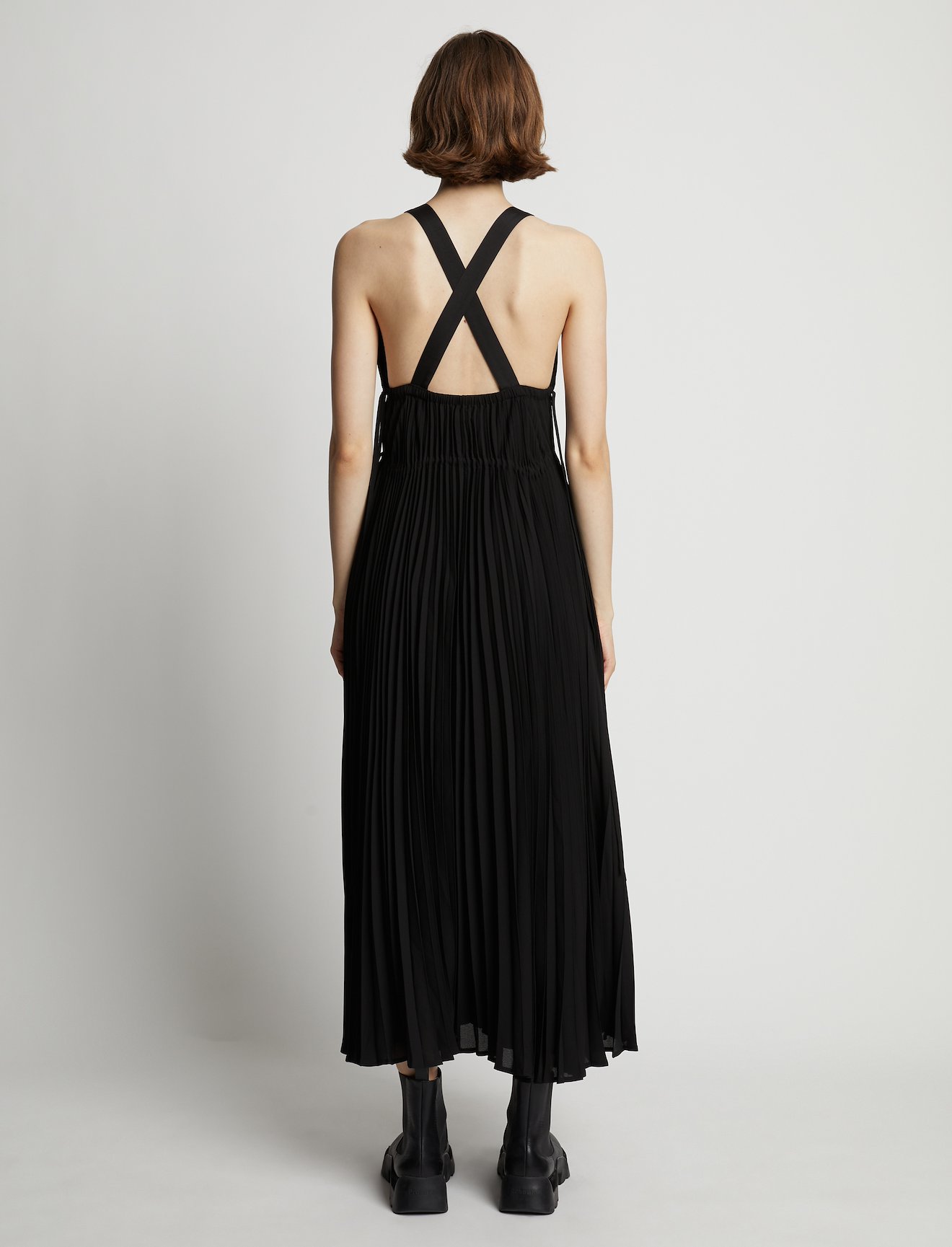 Broomstick Pleated Tank Dress #2