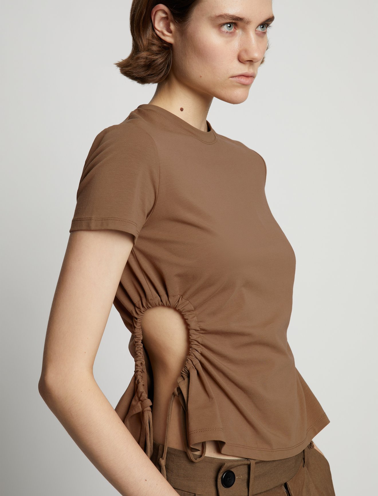 Side Slit T-Shirt #4