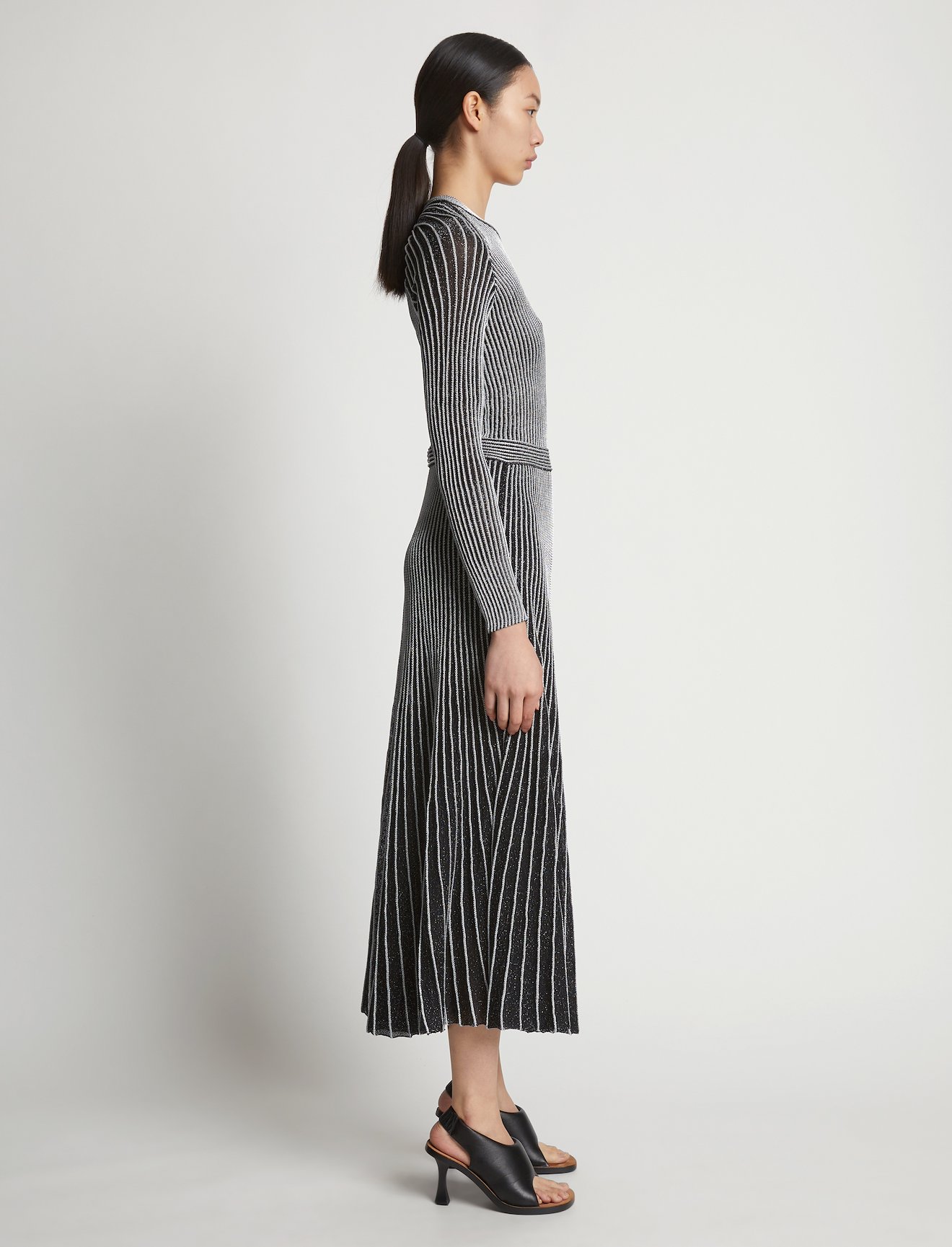 Metallic Rib Sweater #2