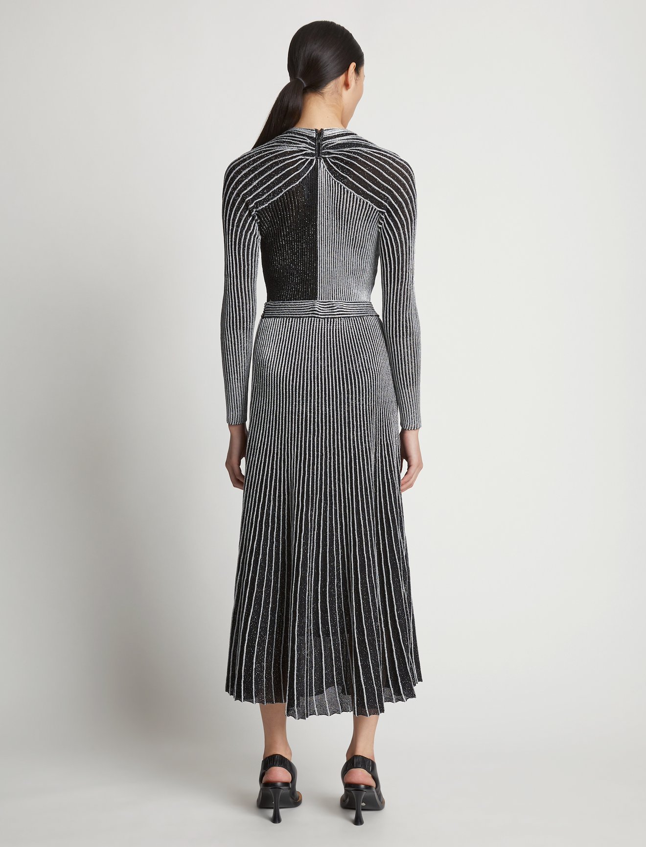 Metallic Rib Sweater #3