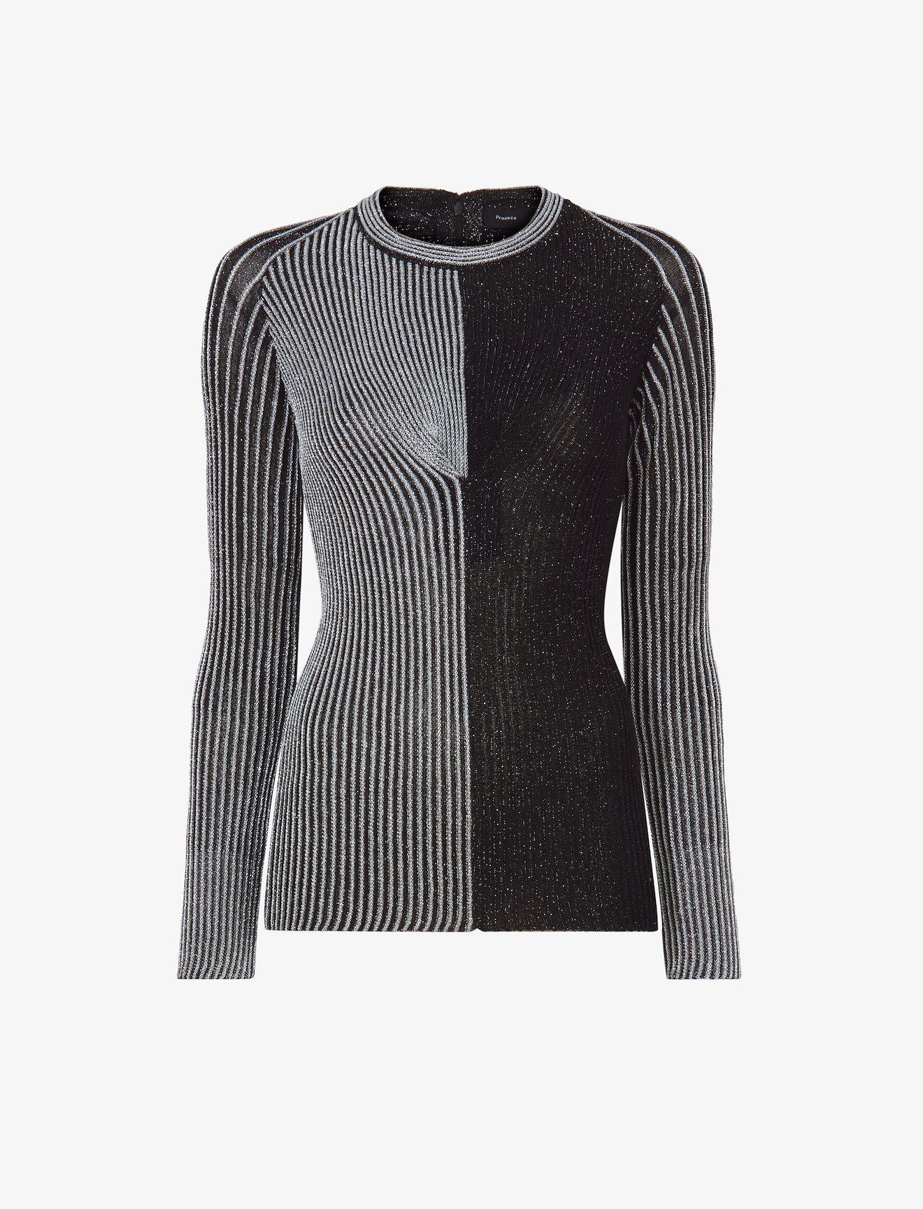 Metallic Rib Sweater #5