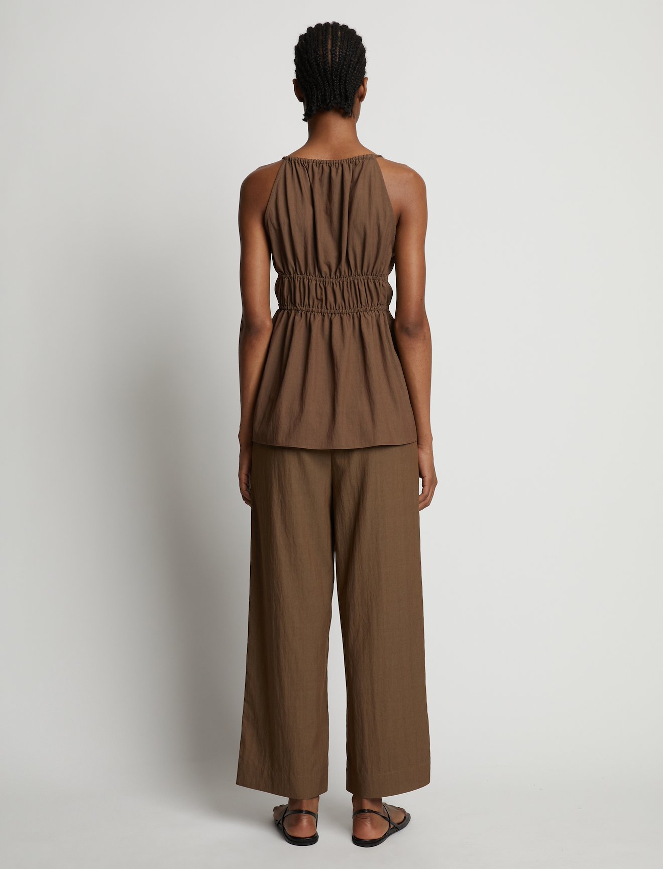 Drapey Suiting Ruched Top #3