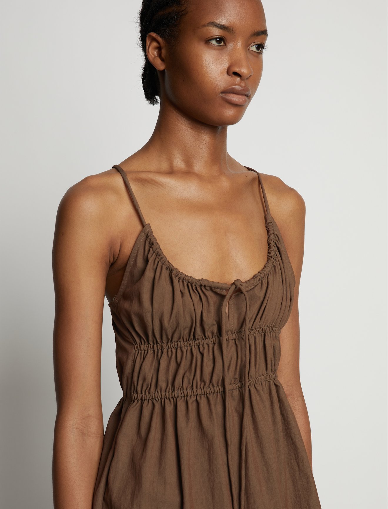 Drapey Suiting Ruched Top #4