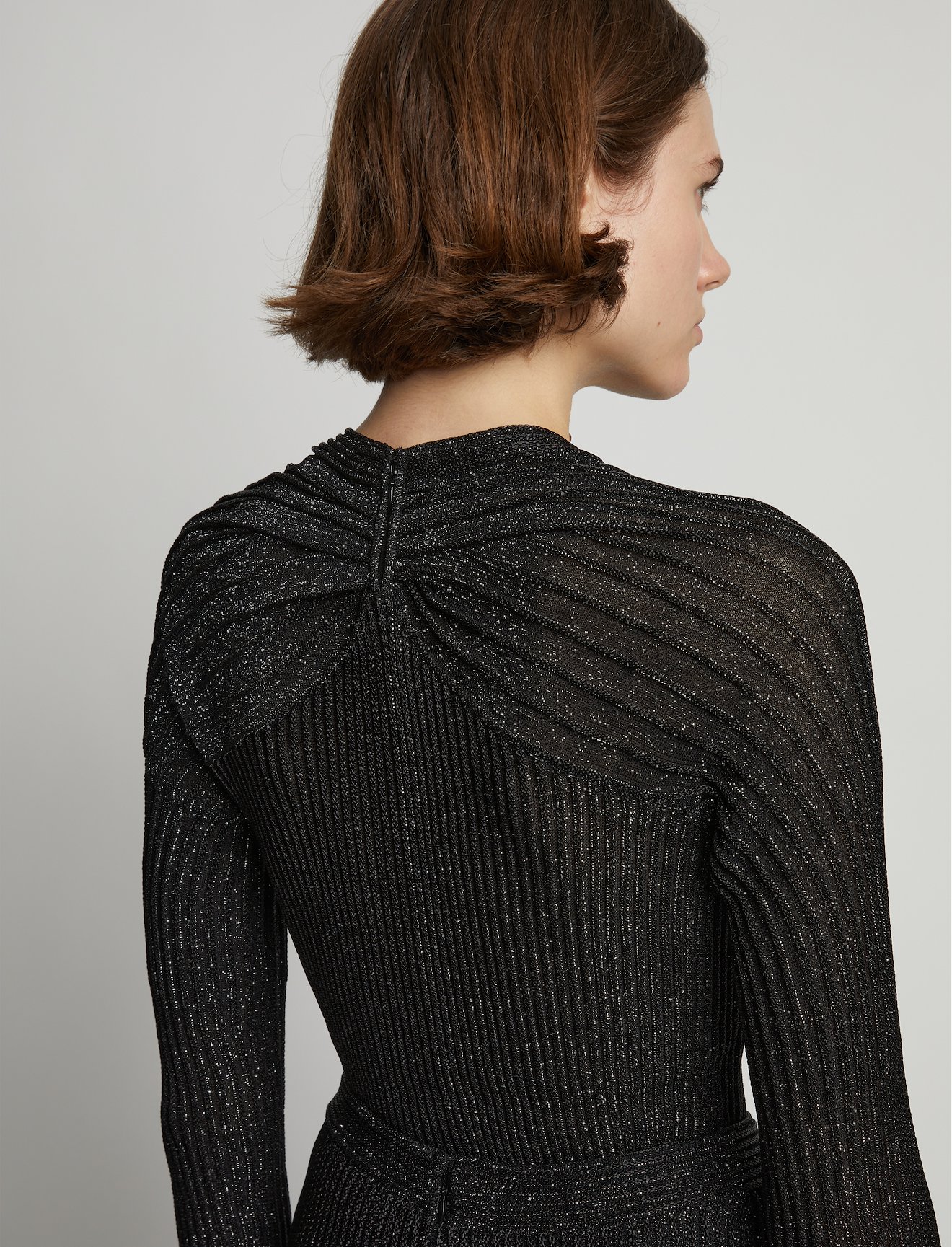 Metallic Rib Sweater #6