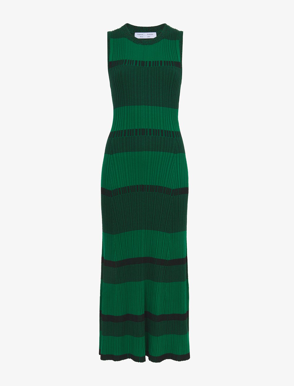 Mini Stripe Sleeveless Knit Dress