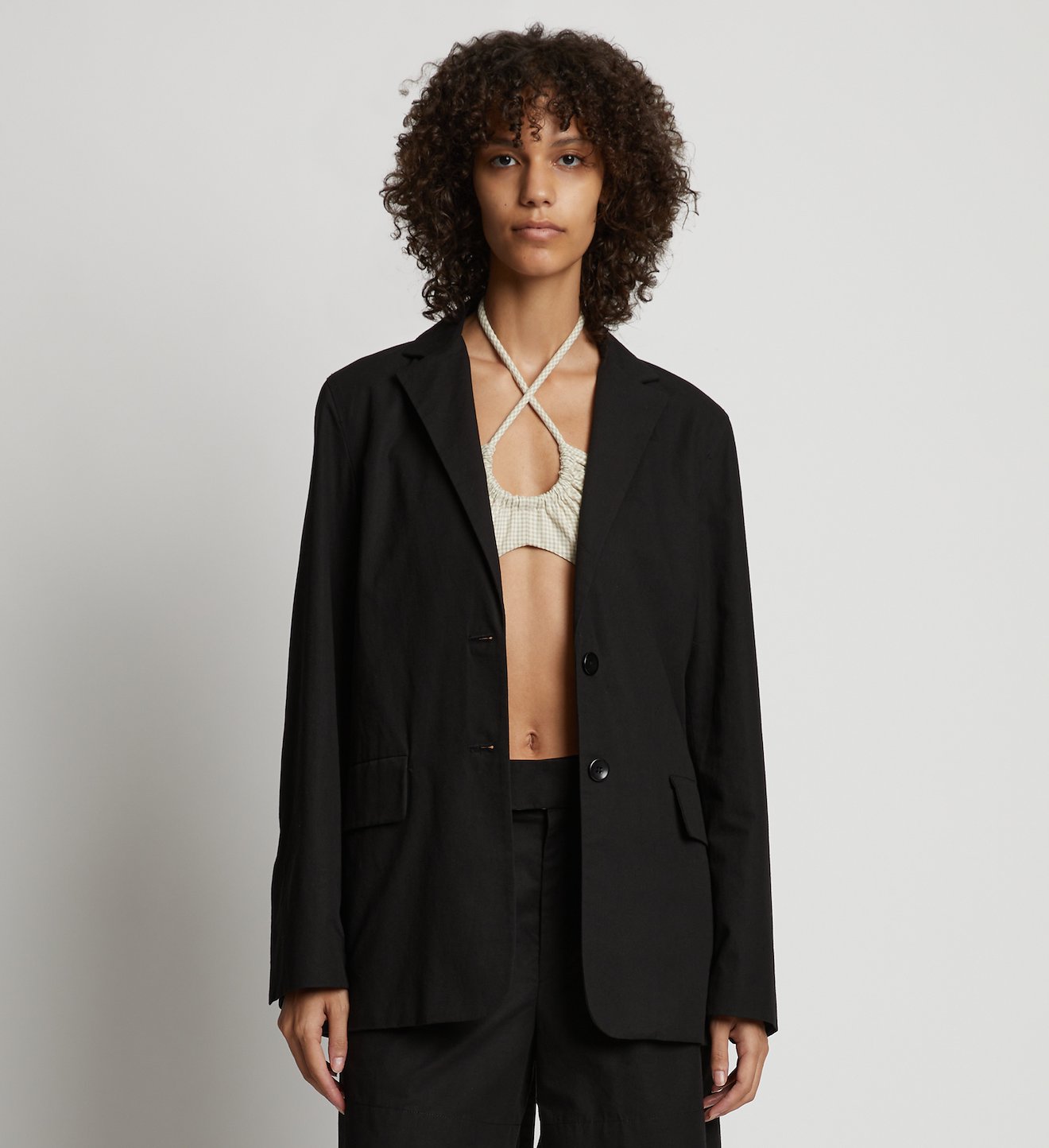 Cotton Linen Blazer