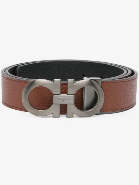 Ferragamo reversible and adjustable Gancini belt