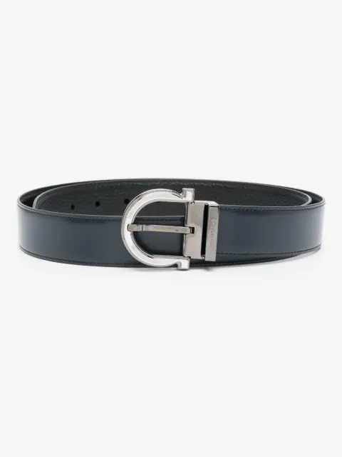 Ferragamo 리버서블 레더 벨트