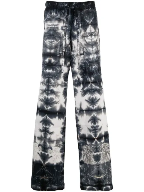 Nahmias tie-dye wide-leg trousers