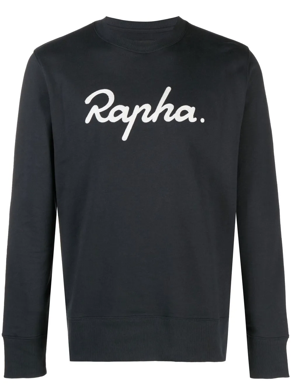 

Rapha logo-print cotton sweatshirt - Black