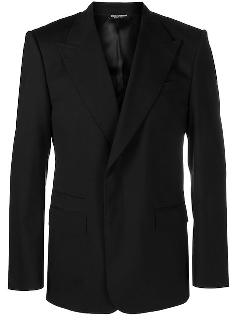 Dolce & Gabbana peak-lapels single-breasted blazer 