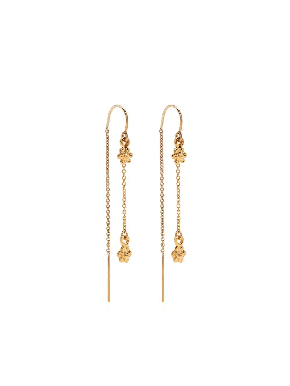 

Petite Grand Kaz drop earrings - Gold