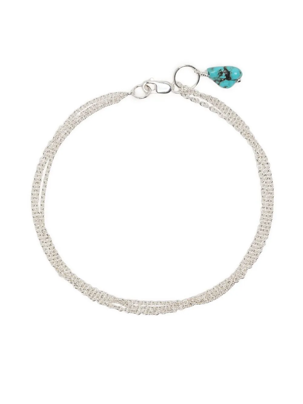 

Petite Grand pulsera Blue Moon - Plateado