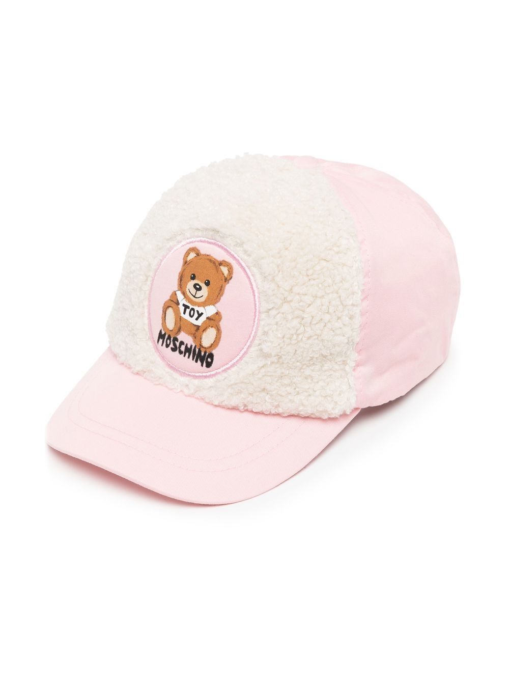 

Moschino Kids gorra con Toy Bear bordado - Rosado