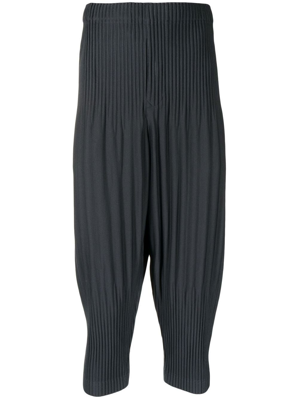 Homme Plissé Issey Miyake MC July Pleated Cropped Trousers - Farfetch