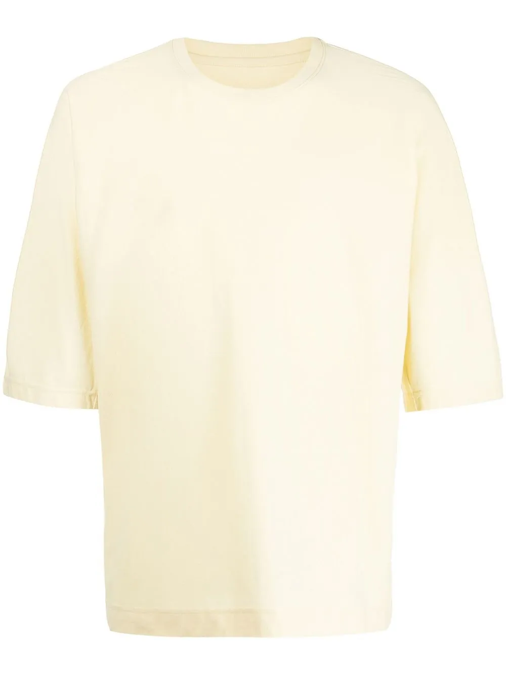 

Homme Plissé Issey Miyake playera con cuello redondo - Amarillo