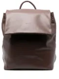 Marsèll leather embossed-logo backpack - Brown