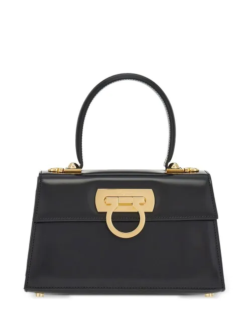 Sac à main Iconic à anse sur le dessus - Ferragamo - Modalova
