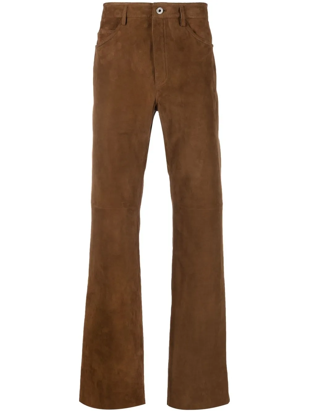 

Ferragamo pantalones regulares - Marrón