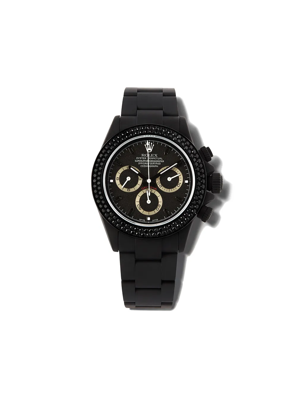 

Minds reloj Rolex Daytona de 45mm pre-owned personalizado - Negro