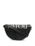 Patou Le Patou leather shoulder bag - Black