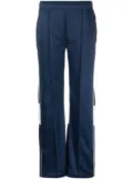Wales Bonner Kola two-tone track pants - Blue