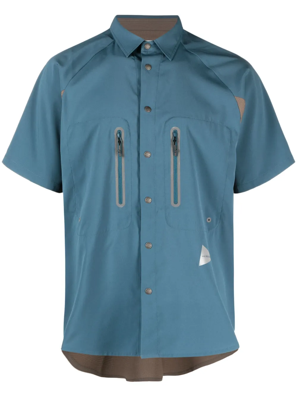 And Wander Tech short-sleeve Shirt - Farfetch